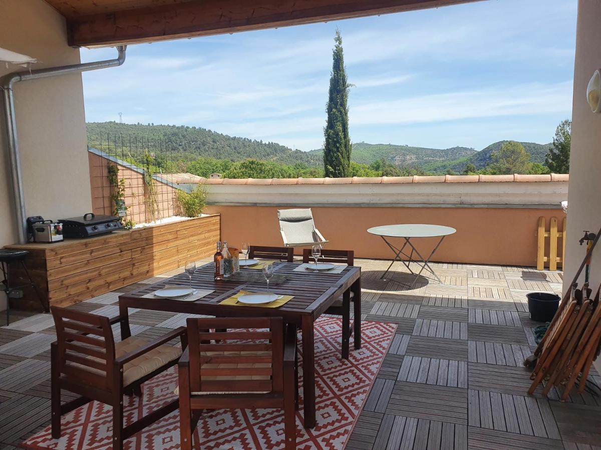Terrasse 130M2 Panoramique Avec Climatisation Piscine - 3 Chambres 格雷乌莱班 外观 照片