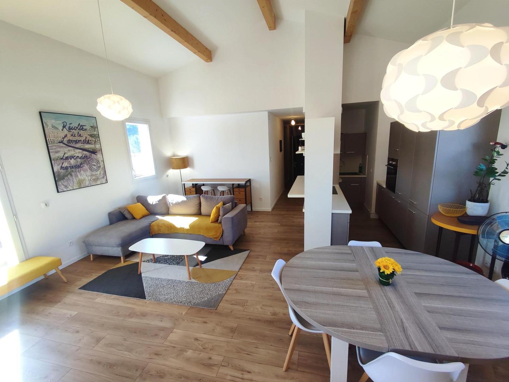 Terrasse 130M2 Panoramique Avec Climatisation Piscine - 3 Chambres 格雷乌莱班 外观 照片