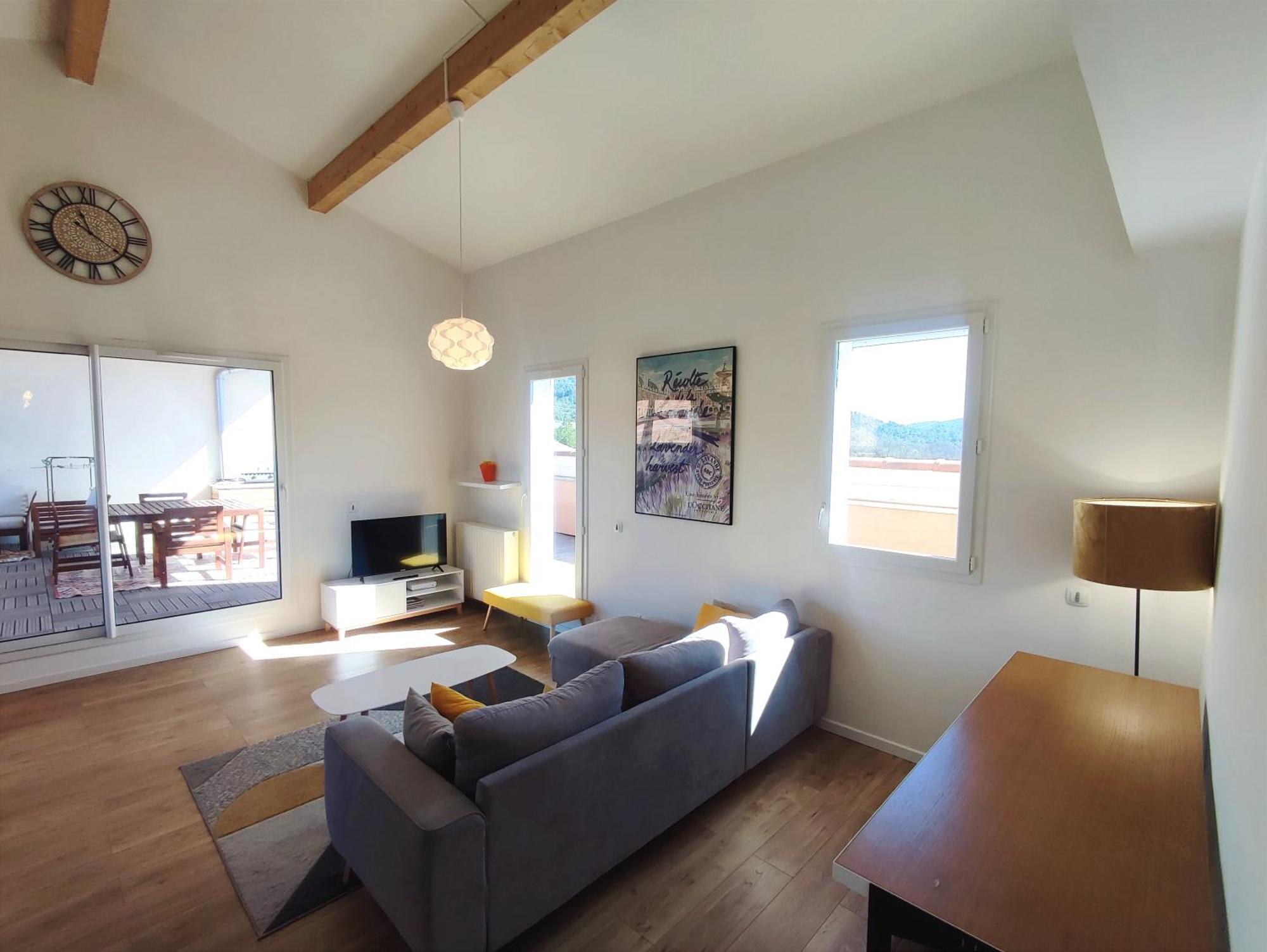 Terrasse 130M2 Panoramique Avec Climatisation Piscine - 3 Chambres 格雷乌莱班 外观 照片